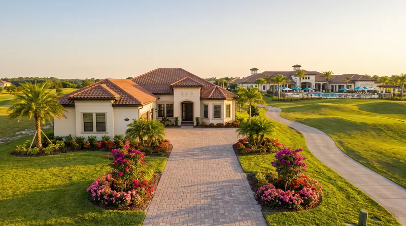 Rendering illustrative of the builder's product in Del Webb Minneola